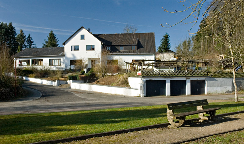 Die Unterkunft in Wiesental, das ehemalige Hotel und Restaurant "Adlerhorst"